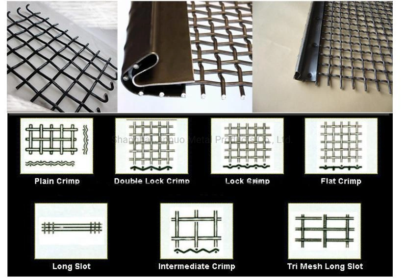 High Quality Crimped Wire Mesh 2mm Stainless Steel Crimped Woven Wire Mesh